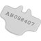 Versapak T2 Numbered Seals, White, Pack of 500