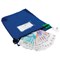 Versapak High Security Pouch, 267x267x50mm, Blue