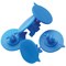 GoSecure Plain Round Security Seals, Blue, Pack of 500