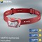 Varta Outdoor Sports H20 Pro Head Torch, 52 Hours Run Time, 3xAAA, Red/Grey