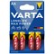 Varta Longlife Max Power AA Alkaline Batteries, Pack of 4 Varta Longlife Max Power AA Alkaline Batteries, Pack of 4