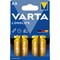 Varta Longlife AA Alkaline Batteries, Pack of 4 Varta Longlife AA Alkaline Batteries, Pack of 4