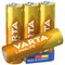 Varta Longlife AA Alkaline Batteries, Pack of 4 Varta Longlife AA Alkaline Batteries, Pack of 4