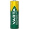 Varta Rechargeable AA Batteries, Pack of 4 Varta Rechargeable AA Batteries, Pack of 4
