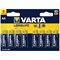 Varta Longlife AA Alkaline Batteries, Pack of 8