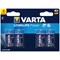 Varta Longlife Power C Alkaline Batteries, Pack of 4