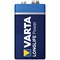 Varta Longlife Power 9V Alkaline Batteries, Pack of 2