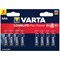 Varta Longlife Max Power AAA Alkaline Batteries, Pack of 8