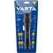 Varta Indestructible F30 Torch, 75 Hours Run Time, 6xAA, Black