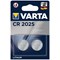 Varta CR2025 Lithium Batteries, Pack of 2