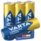 Varta Longlife Power AA Alkaline Batteries, Pack of 4