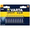 Varta Longlife AAA Alkaline Batteries, Pack of 20