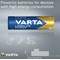 Varta Longlife Power AAA Alkaline Batteries, Pack of 40