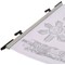Vistaplan Plan Hangers, A1, Pack of 2