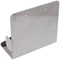 Smarty Saver Defibrillator Wall Mount Bracket, Stainless Steel, White