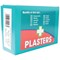 Wallace Cameron Pilferproof Fabric Plasters Refill, 3 Assorted Sizes, Pack of 150
