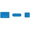 Wallace Cameron First-Aid Kit Blue Plasters, 3 Assorted Sizes, Pack of 150