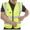 Beeswift Executive Hi Viz Waistcoat, Saturn Yellow, 4XL