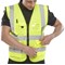 Beeswift Executive Hi Viz Waistcoat, Saturn Yellow, Medium Beeswift Executive Hi Viz Waistcoat, Saturn Yellow, Medium