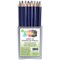 Artiste Jumbo Triangular HB Pencil Tub, Charcoal, Pack of 36