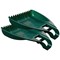 Whitefurze Leaf Grabber, Green, Set of 2