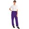 434TR Unisex Smart Scrub Trousers, Purple, Size Medium