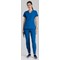 Barco One Pulse Scrub Top, Royal Blue, XS