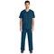 Cherokee Originals Ultra Female V-neck Scrub Top, Caribbean Blue, XL