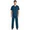 Cherokee Originals Ultra Female V-neck Scrub Top, Caribbean Blue, XS