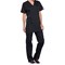 Cherokee Professional V-Neck Scrub Top, Black, XS