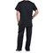 Cherokee Professional V-Neck Scrub Top, Black, Large