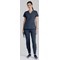 Barco One Pulse Scrub Top, Steel Grey, 4XL