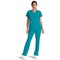 Skechers SK101 Breeze Female Scrub Top, Teal, Size 4XL