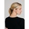 Skechers Female V Neck Scrub Top, Black, Small