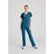 Skechers Female V Neck Scrub Top, Bahama, 2XS
