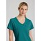 Skechers Female V Neck Scrub Top, Teal Blue, XS