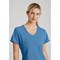 Skechers Female V Neck Scrub Top, Ceil Blue, Large