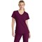 Skechers Female V Neck Scrub Top, Wine, Medium