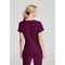 Skechers Female V Neck Scrub Top, Wine, Large