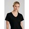 Skechers Female V Neck Scrub Top, Black, 3XL