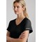 Skechers Female V Neck Scrub Top, Black, 3XL