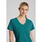 Skechers Female V Neck Scrub Top, Teal Blue, 3XL