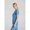 Skechers Female V Neck Scrub Top, Ceil Blue, 3XL