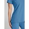Skechers Female V Neck Scrub Top, Ceil Blue, 4XL