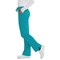 Skechers Female Reliance Mid-Rise Trousers, Teal Blue, Large