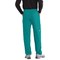 Skechers Unisex Drawcord Scrub Trousers, Teal Blue, XS