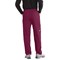Skechers Unisex Drawcord Scrub Trousers, Wine, Small