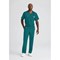Skechers Unisex Drawcord Scrub Trousers, Teal Blue, 5XL