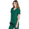 Cherokee Originals Ultra Female V-neck Scrub Top, Hunter Green, Large