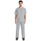 Cherokee Originals Ultra Female V-neck Scrub Top, Grey, 3XL